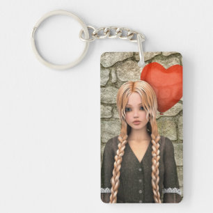 Valentijnsdag Sleutelhanger