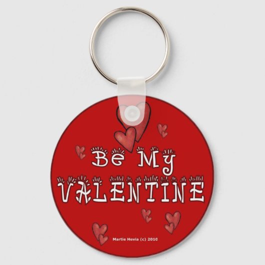 Valentijnsdag Sleutelhanger (2b) (Voorkant)