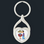Valentijnsdag Sleutelhanger Gift Romantic Couple K<br><div class="desc">Cute Romantic Couple - Love - Valentijnsdag Kiss Boy and Girl - Fun Painting - Choose / Add Your Unique Text / Name / Color - Make Your Special Gift - Resize and move or remove / add Elements - afbeelding / text with Customization Tool. Het schilderen en het Ontwerp...</div>