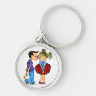 Valentijnsdag Sleutelhanger Gift Romantic Couple L