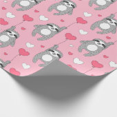 Valentijnsdag-sleuven — Verpakkingspapier Cadeaupapier (Hoek)