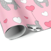 Valentijnsdag-sleuven — Verpakkingspapier Cadeaupapier (Rol Hoek)