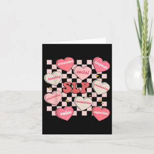 Valentijnsdag SLP Snoep Hart Spraaktherapie Snelhe Kaart