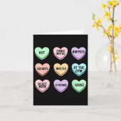 Valentijnsdag Snoep Hart Bodybuilding Fitness Co Kaart (Gele Bloem)