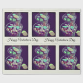 Valentijnsdag Snoep Hart Instant Film Cadeaupapier (Vlak)