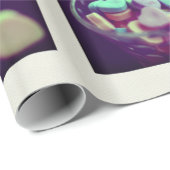 Valentijnsdag Snoep Hart Instant Film Cadeaupapier (Rol Hoek)