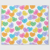 Valentijnsdag Snoep Hart papier voor opvulling (Vlak)