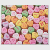 Valentijnsdag Snoep Hart papier voor opvulling (Vlak)