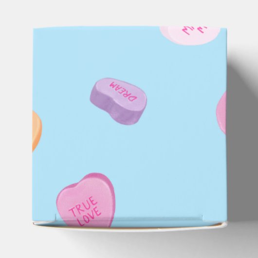 Valentijnsdag Snoep Hart Patroon Bedankdoosjes (Bovenkant)