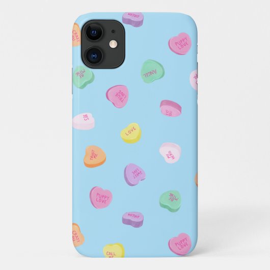 Valentijnsdag Snoep Hart Patroon Case-Mate iPhone Case (Achterkant)