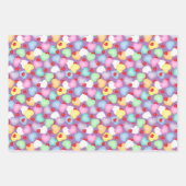 Valentijnsdag Snoep Hart Patroon Inpakpapier Vel (Voorkant 2)