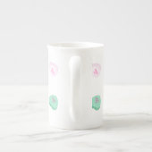 Valentijnsdag Snoep Hart Patroon Porselein Kop (Achterkant)