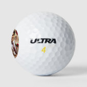 Valentijnsdag Snoep harten aangepaste foto Golfballen (Logo)