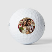 Valentijnsdag Snoep harten aangepaste foto Golfballen (Voorkant)