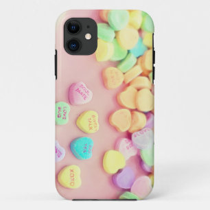 Valentijnsdag snoep, harten, dialoog Case-Mate iPhone case