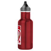 Valentijnsdag Snoep Harten doos Aangepaste foto Waterfles (Rechts)