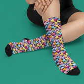 Valentijnsdag Snoep Harten Sokken