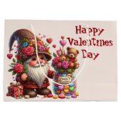 Valentijnsdag Snoep Kabouter Groot Cadeauzakje (Achterkant)