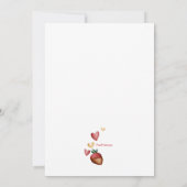 Valentijnsdag Soirée Uitnodiging (Achterkant)