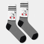 Valentijnsdag Sokken (Rechts)