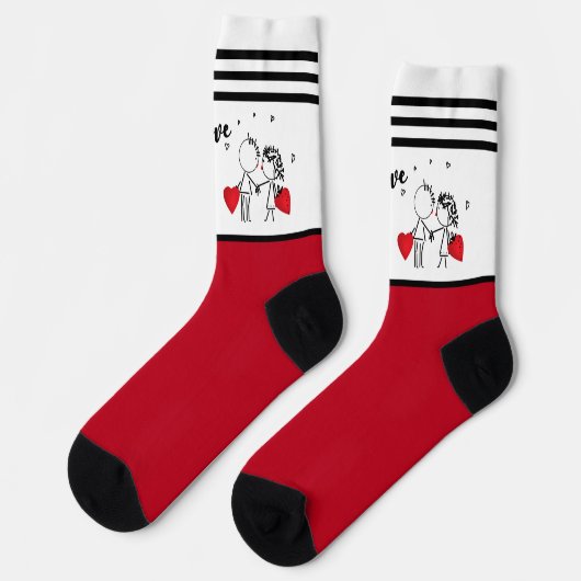 Valentijnsdag Sokken (Links)