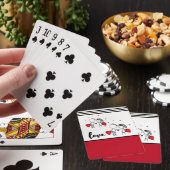 Valentijnsdag Sokken Pokerkaarten (Insitu)