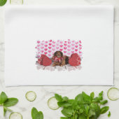 Valentijnsdag - Sophie - Dachshund Theedoek (Gevouwen)