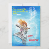Valentijnsdag Souls Mooie quote Feestdagenkaart (Voorkant)