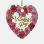 Valentijnsdag speciaal voor jou. keramisch ornament (Rechts)