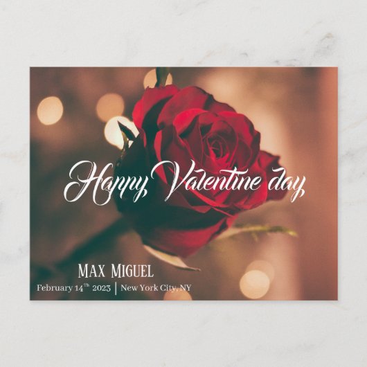 Valentijnsdag special briefkaart (Voorkant)