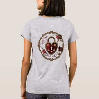 Valentijnsdag special Unlock the love T-Shirt. T-shirt