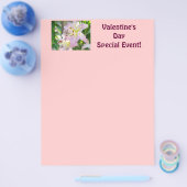 Valentijnsdag Speciale Evenement! Aangepaste Flyer (Enkel)