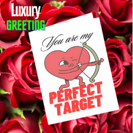 Valentijnsdag Speciale Hart Met Pijl Ontwerp  Feestdagen Kaart