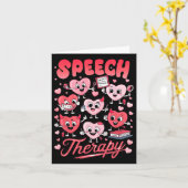Valentijnsdag Speech Therapy Slpa SlpV Kaart (Gele Bloem)