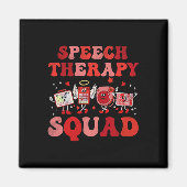 Valentijnsdag Speech Therapy Slpa SlpV Magneet (Voorkant)