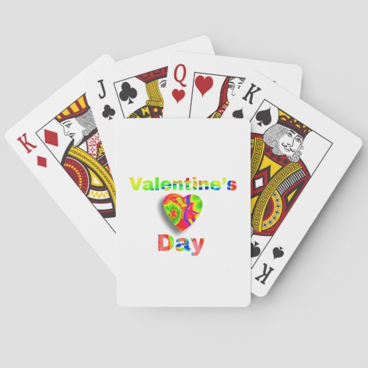 Valentijnsdag Speelkaarten (Achterkant)