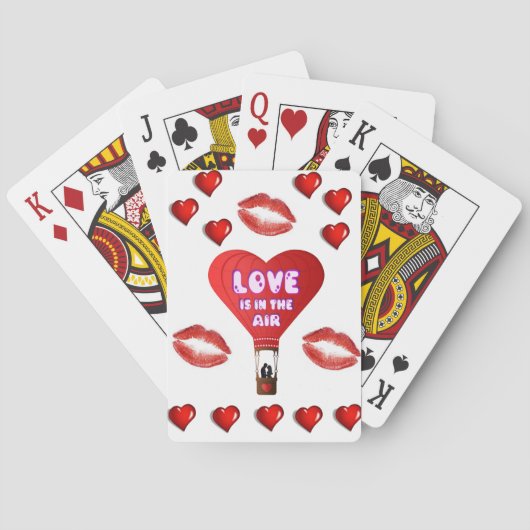 Valentijnsdag Speelkaarten Deck (Achterkant)