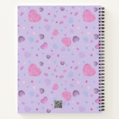 Valentijnsdag spiraal notitieboek (Achterkant)