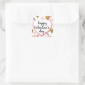 Valentijnsdag Square Sticker (Tas)