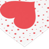 Valentijnsdag Ster van mijn hart Korte Tafelloper (Hoek)