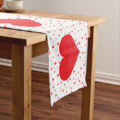 Valentijnsdag Ster van mijn hart Korte Tafelloper (Voorbeeld)