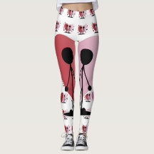 Valentijnsdag Stick Figures Handen vasthouden