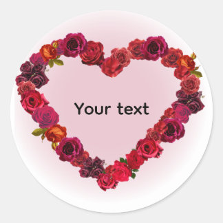 Valentijnsdag sticker