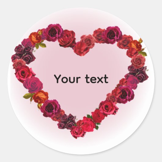 Valentijnsdag sticker (Voorkant)