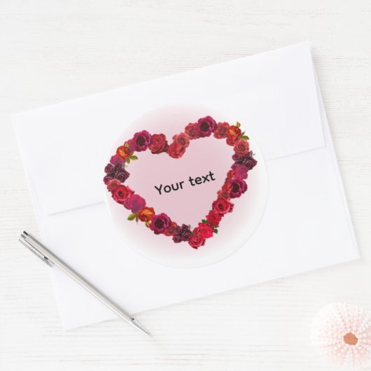 Valentijnsdag sticker (Envelop)