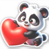 Valentijnsdag Sticker (Voorkant)