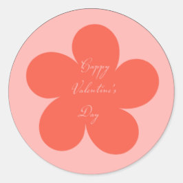 Valentijnsdag sticker
