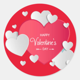 Valentijnsdag Sticker