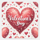 Valentijnsdag sticker (Voorkant)