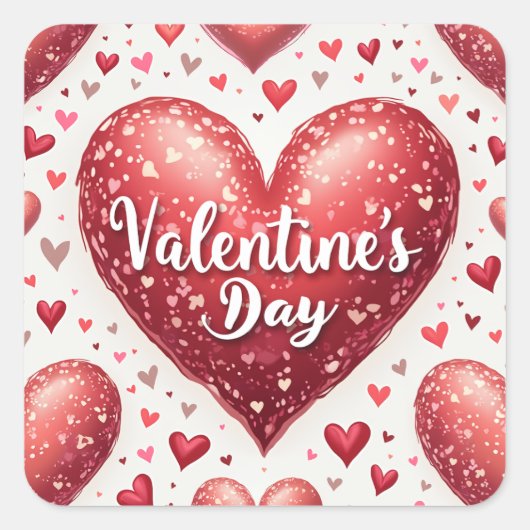 Valentijnsdag sticker (Voorkant)
